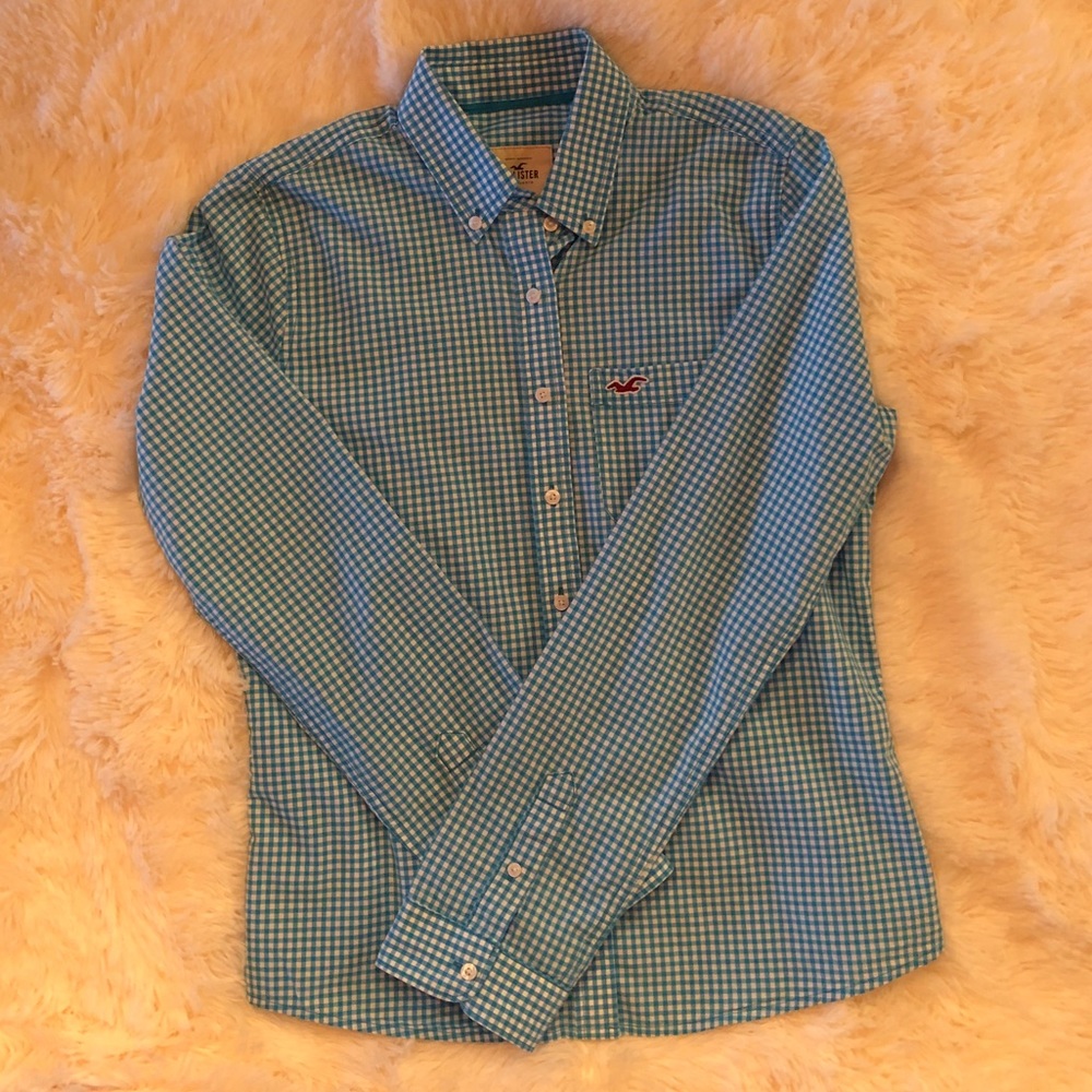 Hollister Long Sleeve Button Down Shirt
